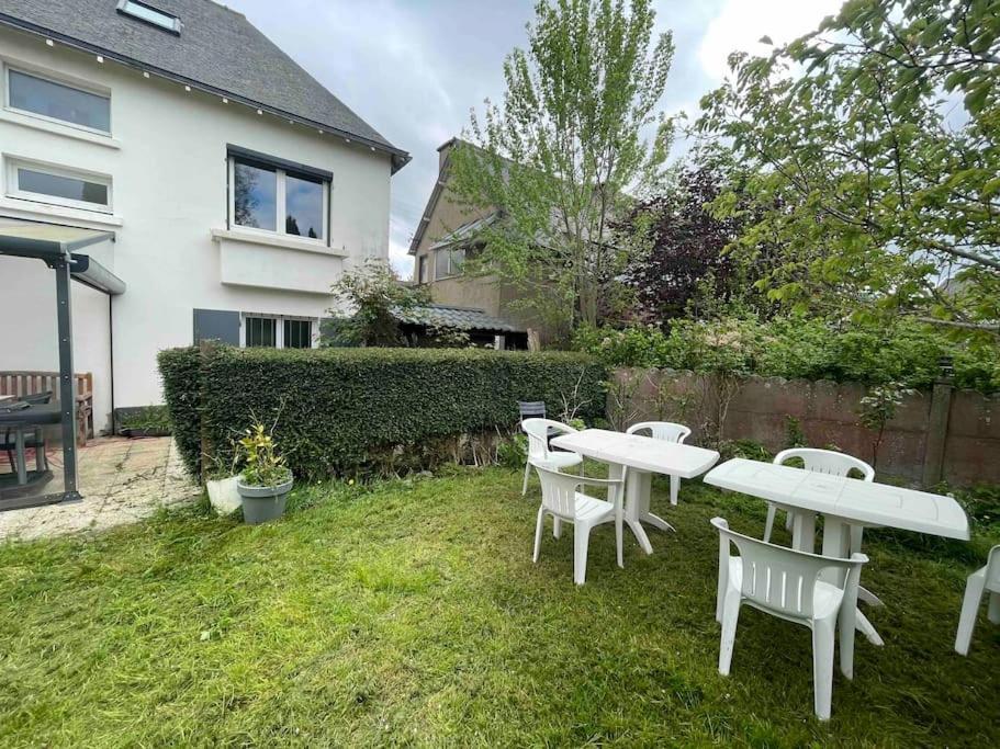 Maison Spacieuse Avec Jardin Et Salle De Sport Saint-Brieuc Esterno foto